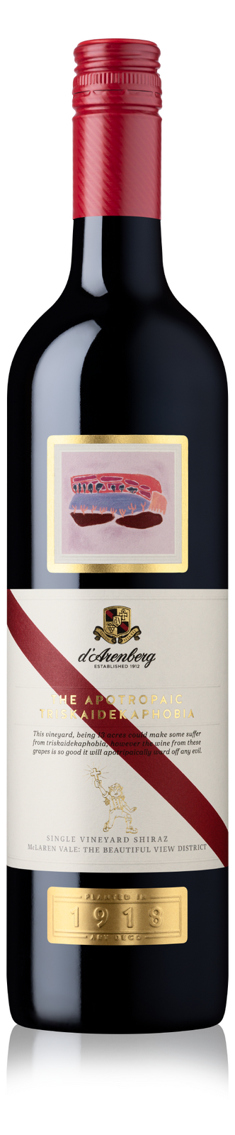 2015 The Apotropaic Triskaidekaphobia Single Vineyard Shiraz