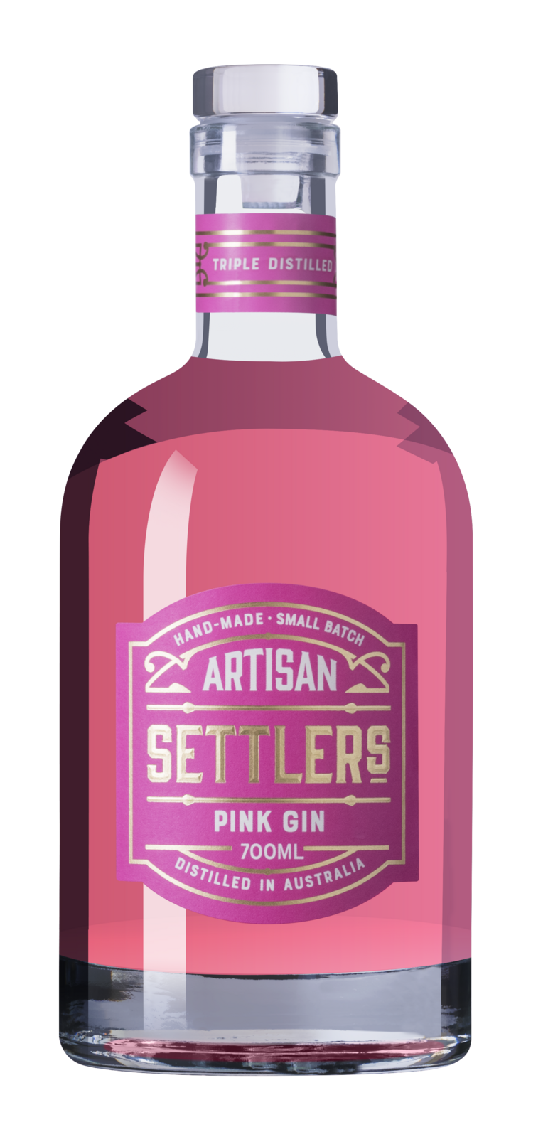 Settlers Spirits Pink Gin